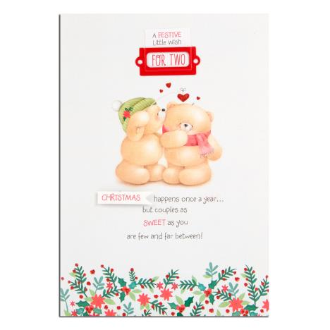 Festive Wish For Two Forever Friends Christmas Card